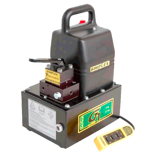 Hydraulic pump 100 ton for single-acting jack head