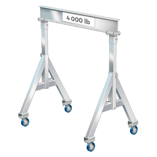 Portable gantry crane 4000 lb