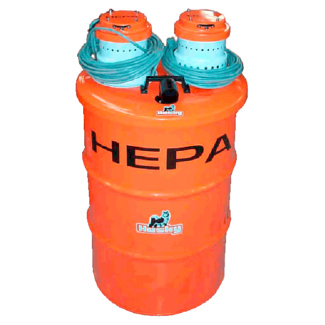 Aspirateur HEPA 45 gal