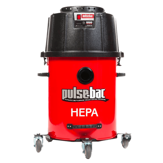 Aspirateur HEPA pour poussière de béton 8gal