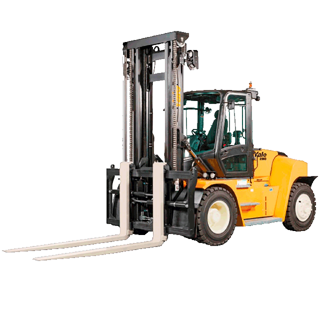 25000 lb Forklift truck 220in pneumatic diesel