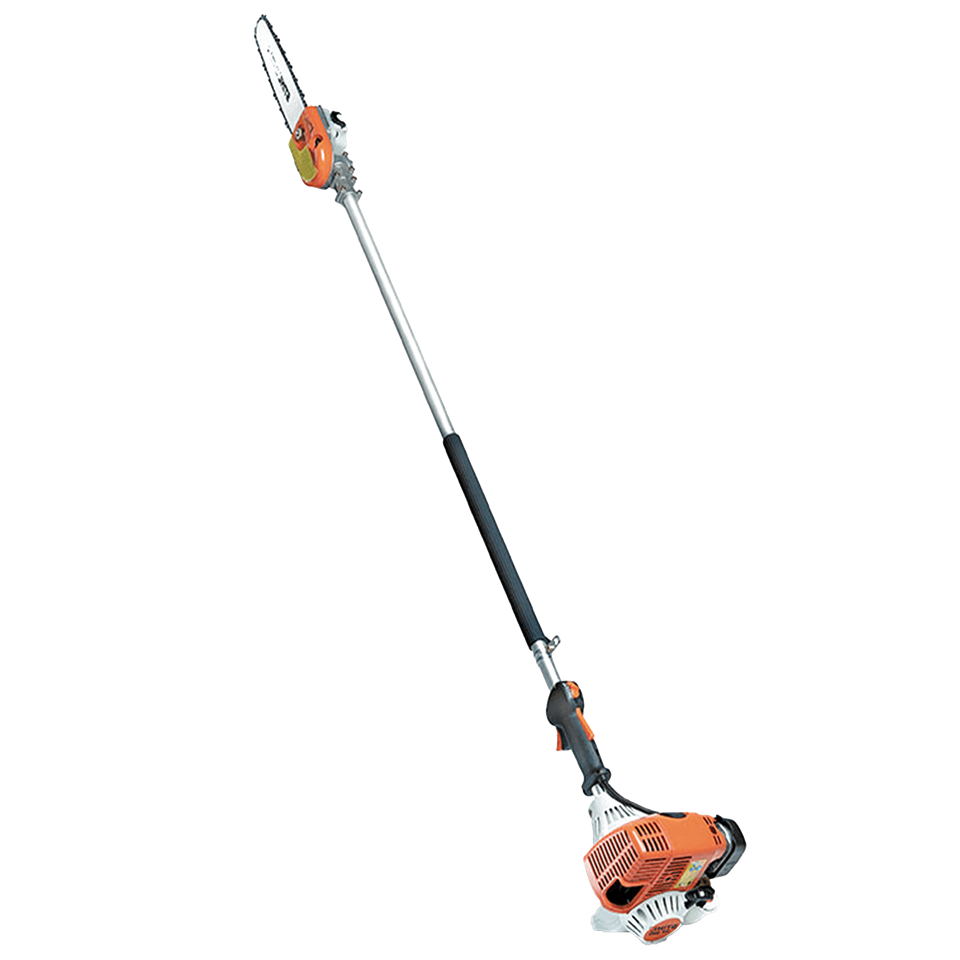 Telescopic pruner mixed gas