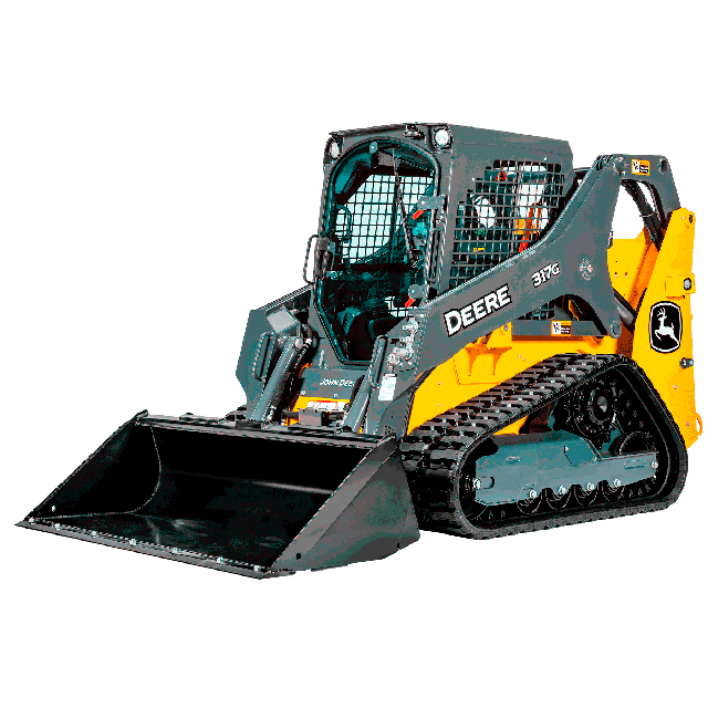 2145 lb Compact track loader 4WD diesel